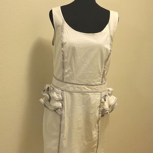 Steve Madden pinned stripped dress NWT